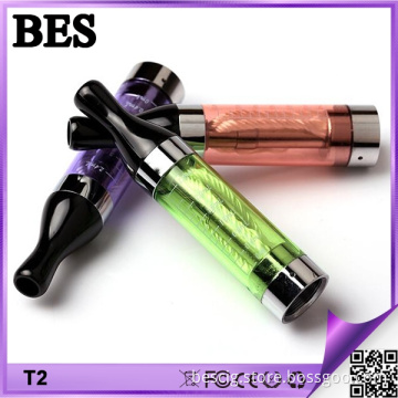 China Factory Sell T2 Atomizer Electronic Cigarette Wholesale